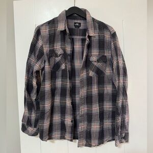 O'Neill Men’s Flannel Plaid Shirt